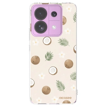 Picasee Xiaomi Redmi Note 13 Pro 5G Hülle - Transparentes Silikon - Coconut Breeze