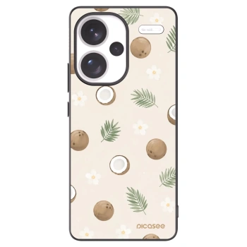 Picasee Xiaomi Redmi Note 13 Pro+ 5G Hülle - Schwarzes Silikon - Coconut Breeze