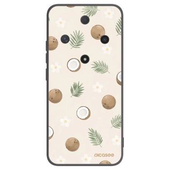 Picasee Honor Magic6 Lite 5G Hülle - Schwarzes Silikon - Coconut Breeze