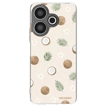 Picasee Xiaomi Redmi 13 4G Hülle - Transparentes Silikon - Coconut Breeze