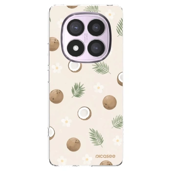 Picasee Xiaomi Redmi Note 14 Pro 5G Hülle - Transparentes Silikon - Coconut Breeze
