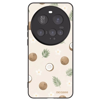 Picasee Xiaomi 15 Ultra Hülle - Schwarzes Silikon - Coconut Breeze