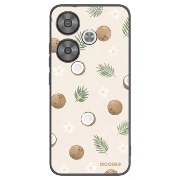 Picasee Xiaomi Poco F6 Hülle - Schwarzes Silikon - Coconut Breeze