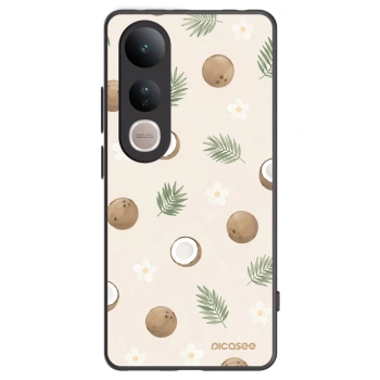 Picasee Vivo V50 Lite 5G Hülle - Schwarzes Silikon - Coconut Breeze