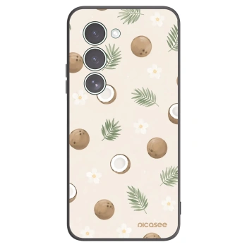 Picasee Xiaomi Redmi 15 5G Hülle - Schwarzes Silikon - Coconut Breeze