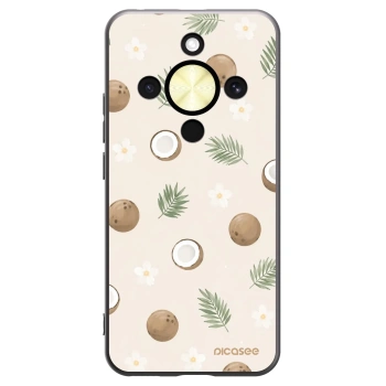 Picasee Honor Magic8 Lite 5G Hülle - Schwarzes Silikon - Coconut Breeze