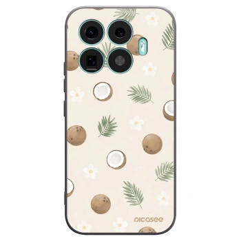 Picasee Xiaomi 17T Hülle - Schwarzes Silikon - Coconut Breeze