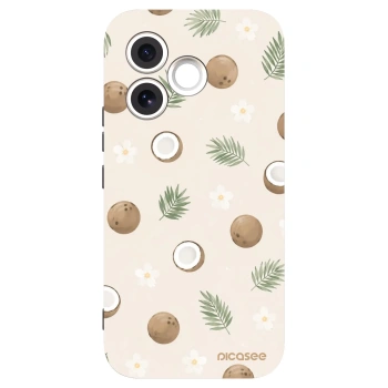 Picasee Honor 600 Lite Hülle - Schwarzes Silikon - Coconut Breeze