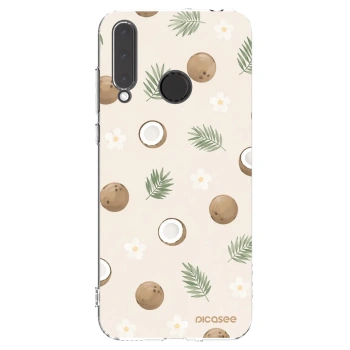 Picasee Honor 20 Lite Hülle - Transparentes Silikon - Coconut Breeze