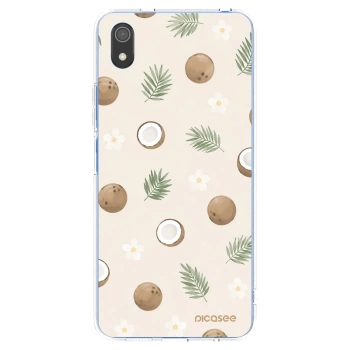 Picasee Xiaomi Redmi 7A Hülle - Transparentes Silikon - Coconut Breeze