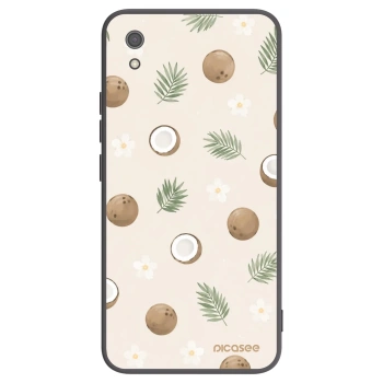 Picasee Xiaomi Redmi 7A Hülle - Schwarzes Silikon - Coconut Breeze