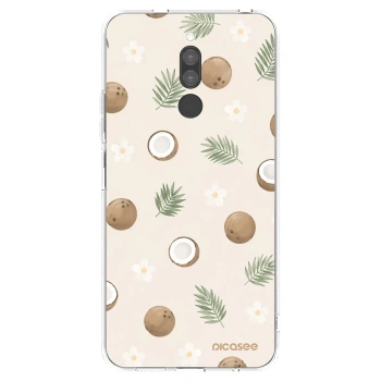 Picasee Xiaomi Redmi 8 Hülle - Transparentes Silikon - Coconut Breeze