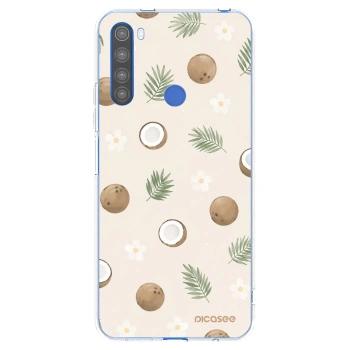 Picasee Xiaomi Redmi Note 8T Hülle - Transparentes Silikon - Coconut Breeze