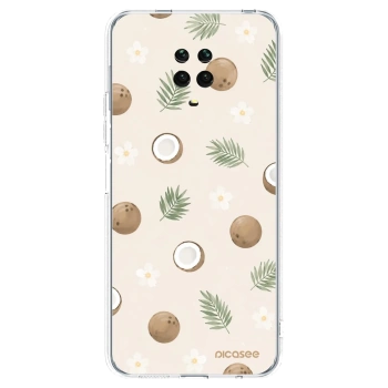 Picasee Xiaomi Redmi Note 9 Pro Hülle - Transparentes Silikon - Coconut Breeze