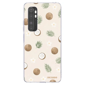 Picasee Xiaomi Mi Note 10 Lite Hülle - Transparentes Silikon - Coconut Breeze