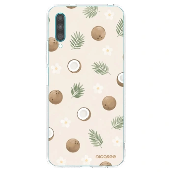 Picasee Samsung Galaxy A30s A307F Hülle - Transparentes Silikon - Coconut Breeze