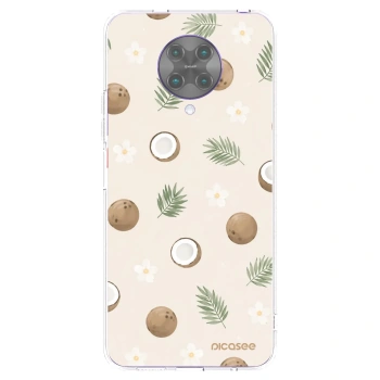 Picasee Xiaomi Poco F2 Pro Hülle - Transparentes Silikon - Coconut Breeze