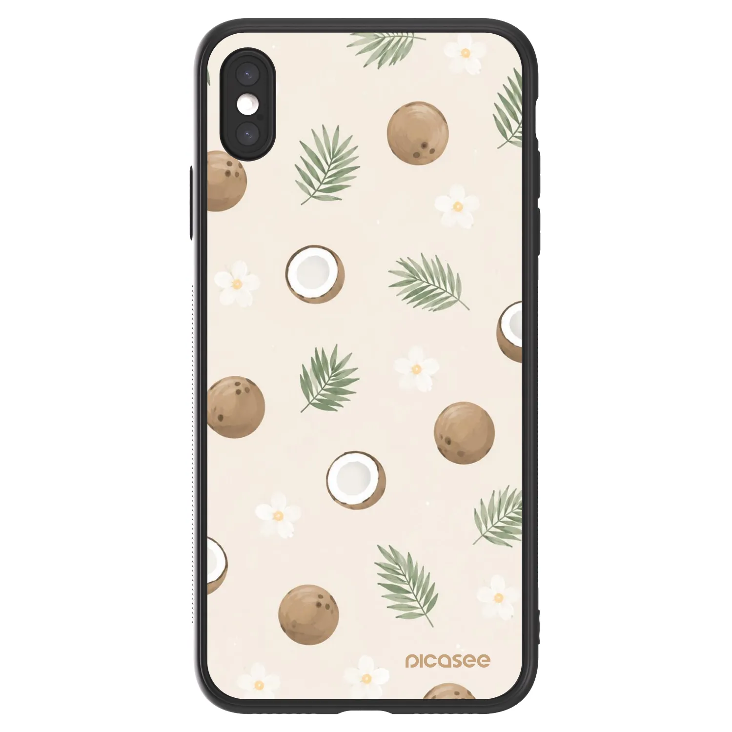 Picasee ULTIMATE CASE für Apple iPhone XS Max - Coconut Breeze