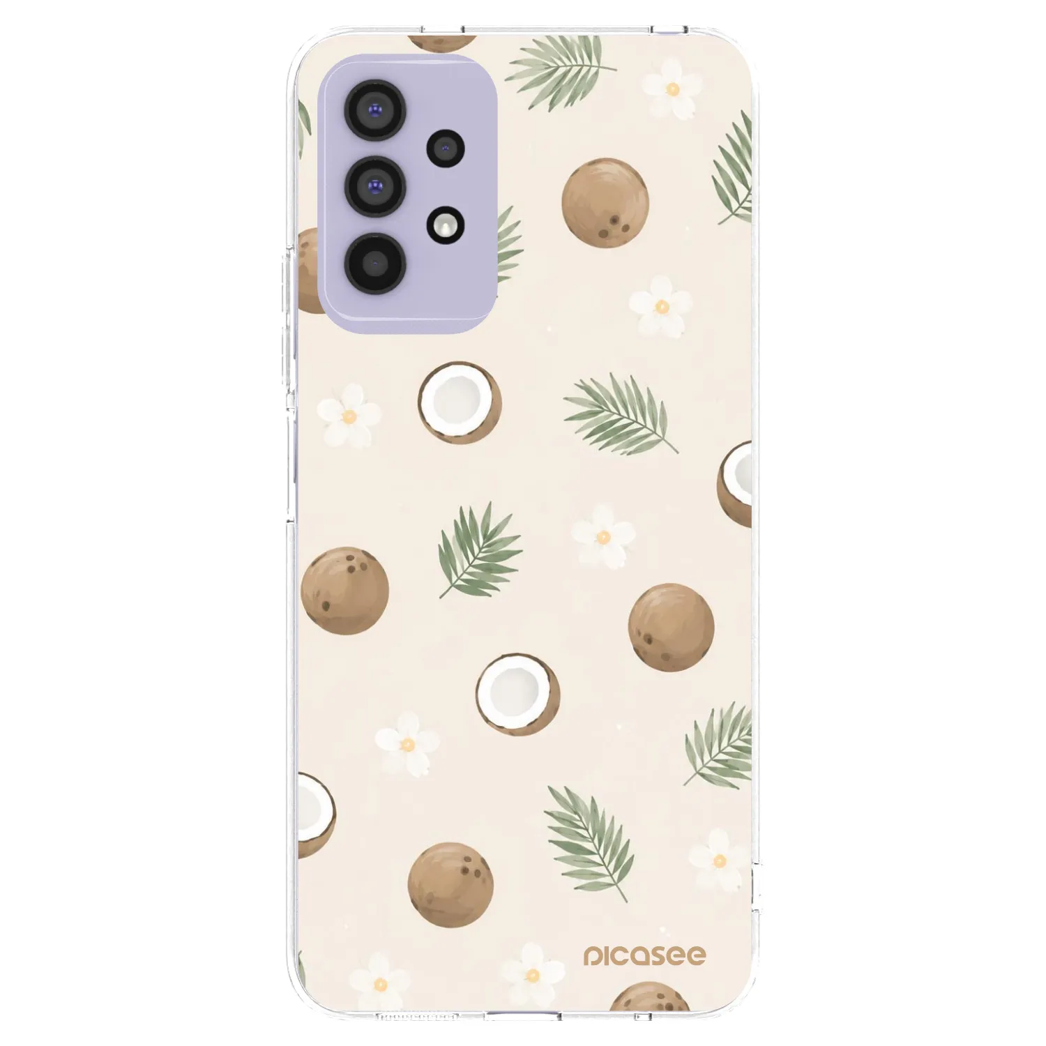 Picasee Samsung Galaxy A32 4G SM-A325F Hülle - Transparentes Silikon - Coconut Breeze