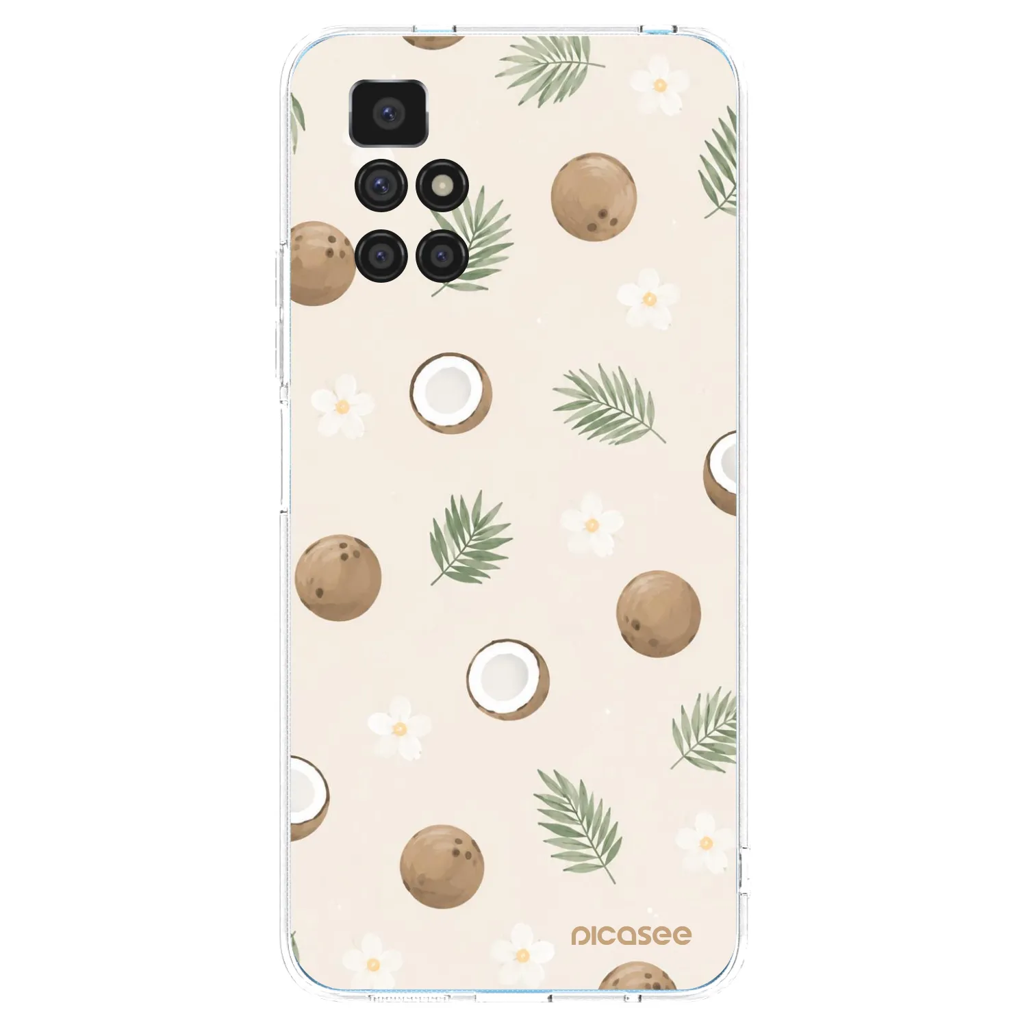 Picasee Xiaomi Redmi 10 (2022) Hülle - Transparentes Silikon - Coconut Breeze