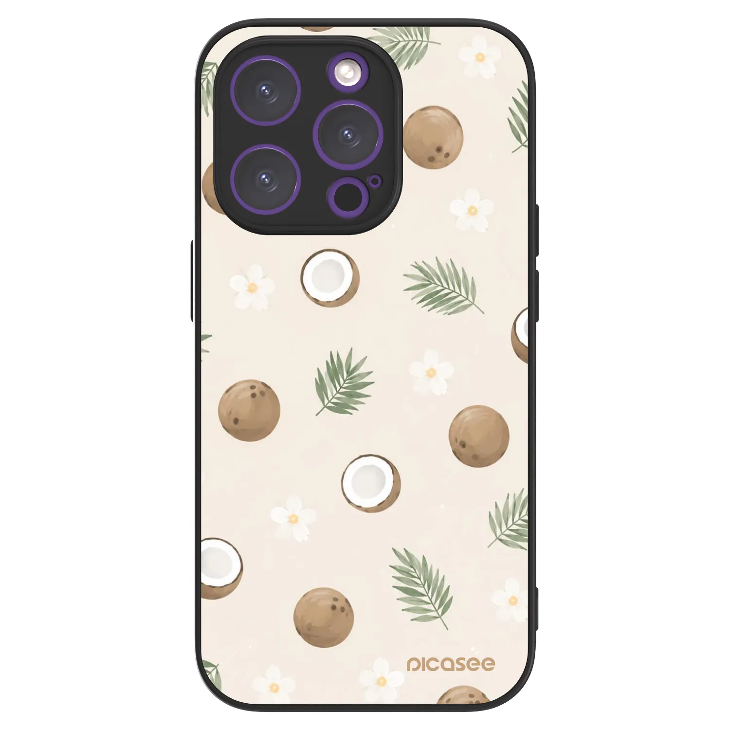 Picasee ULTIMATE CASE MagSafe für Apple iPhone 14 Pro - Coconut Breeze