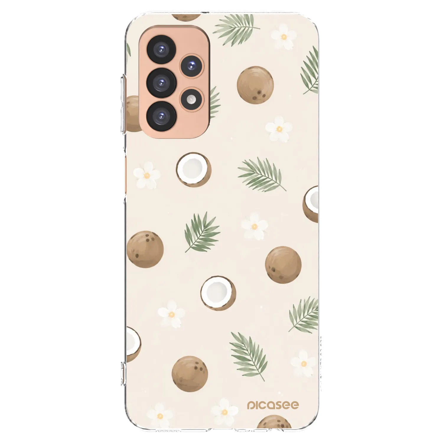 Picasee Samsung Galaxy A23 A236B 5G Hülle - Transparentes Silikon - Coconut Breeze