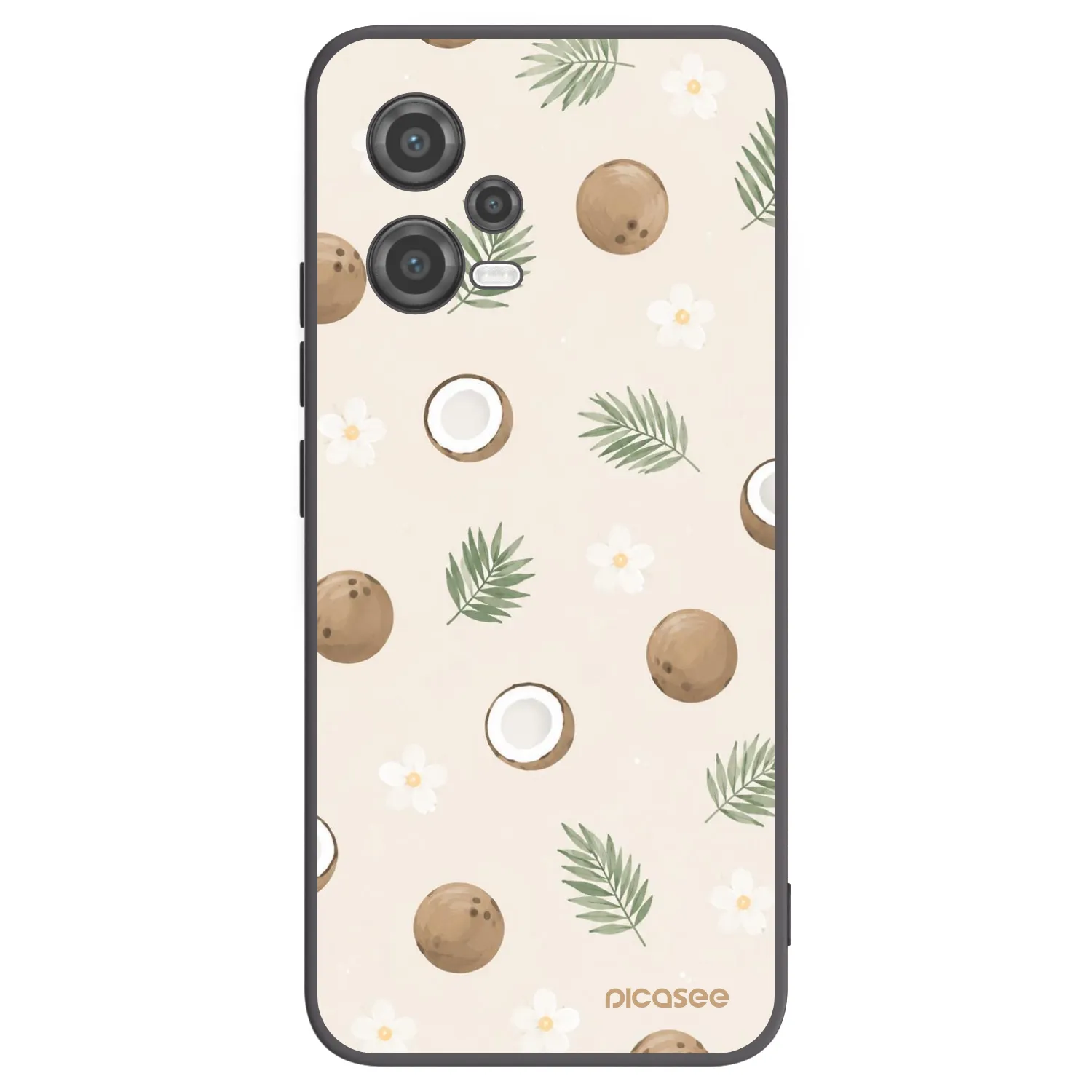 Picasee Xiaomi Poco X5 Hülle - Schwarzes Silikon - Coconut Breeze