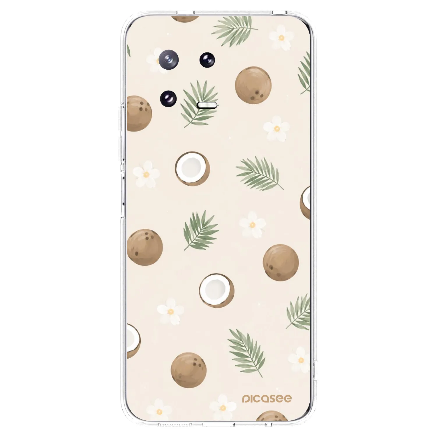 Picasee Xiaomi 13 Pro Hülle - Transparentes Silikon - Coconut Breeze