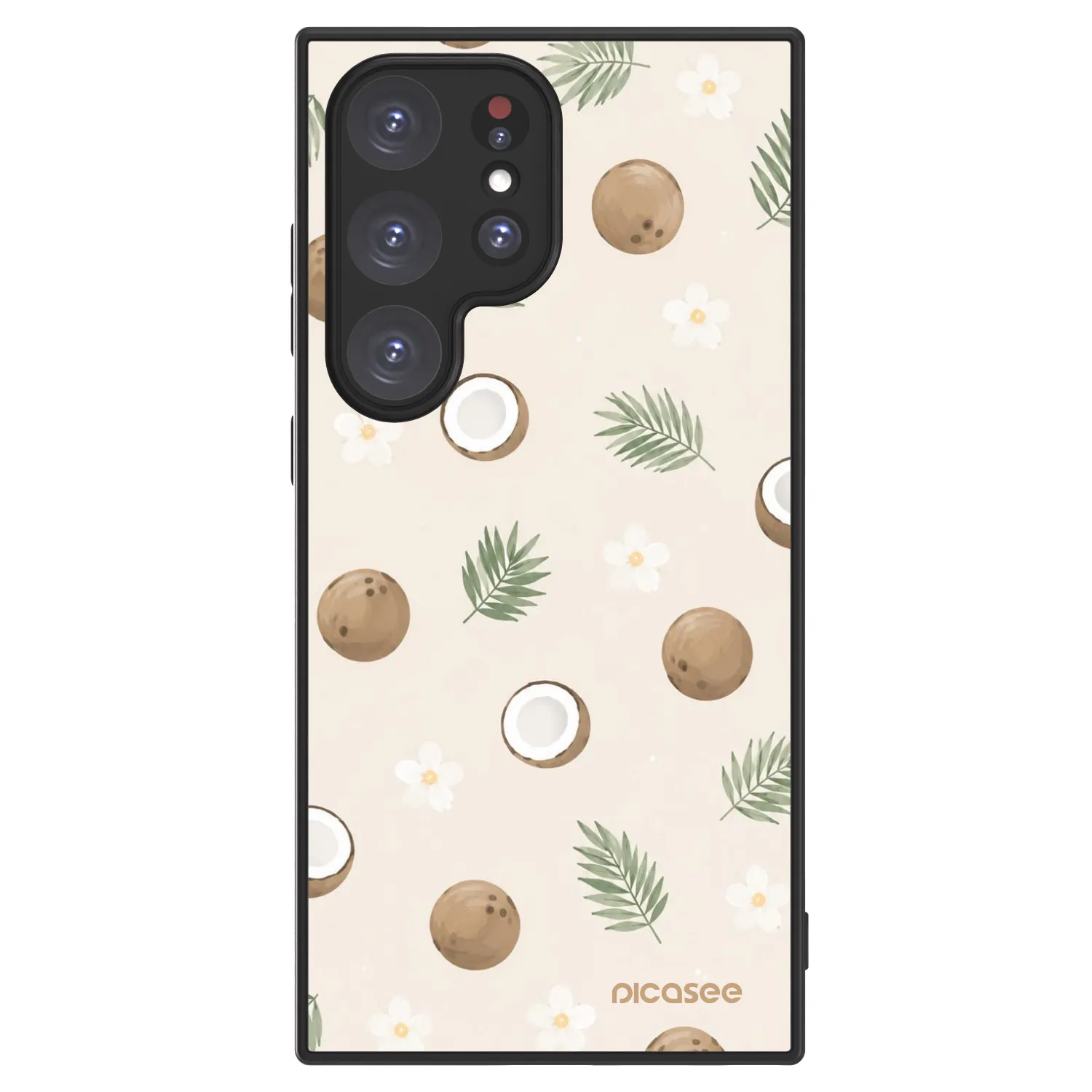 Picasee ULTIMATE CASE PowerShare für Samsung Galaxy S24 Ultra S928B 5G - Coconut Breeze