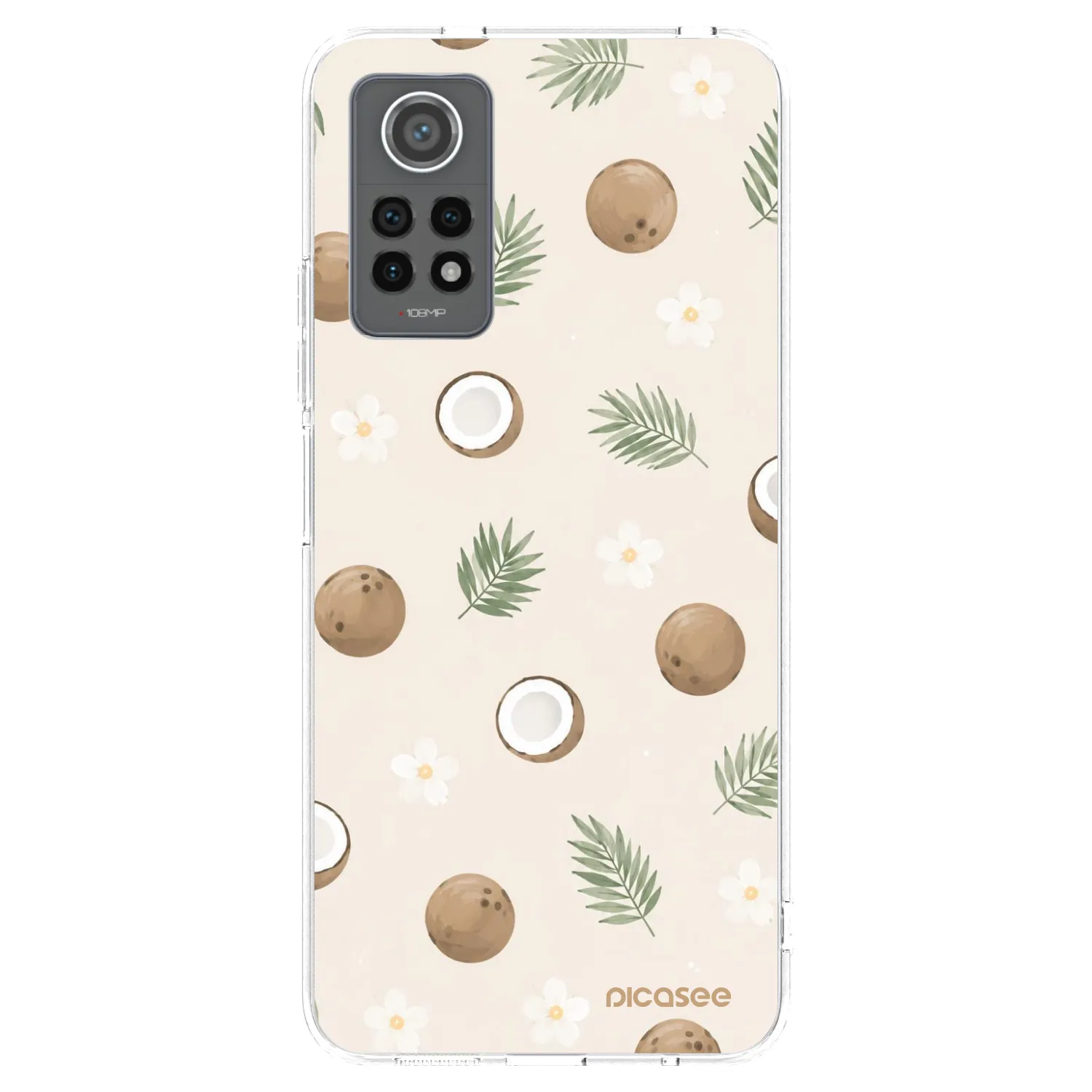 Picasee Xiaomi Redmi Note 12 Pro 4G Hülle - Transparentes Silikon - Coconut Breeze