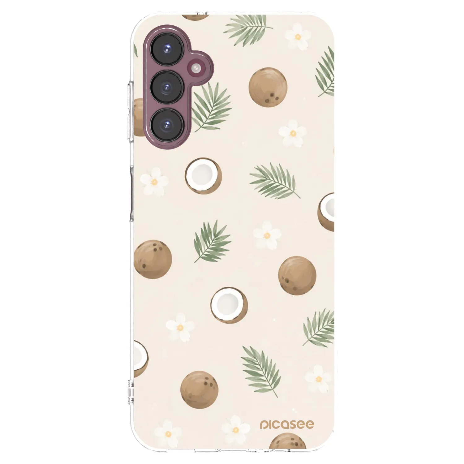Picasee Samsung Galaxy A05s A057G Hülle - Transparentes Silikon - Coconut Breeze