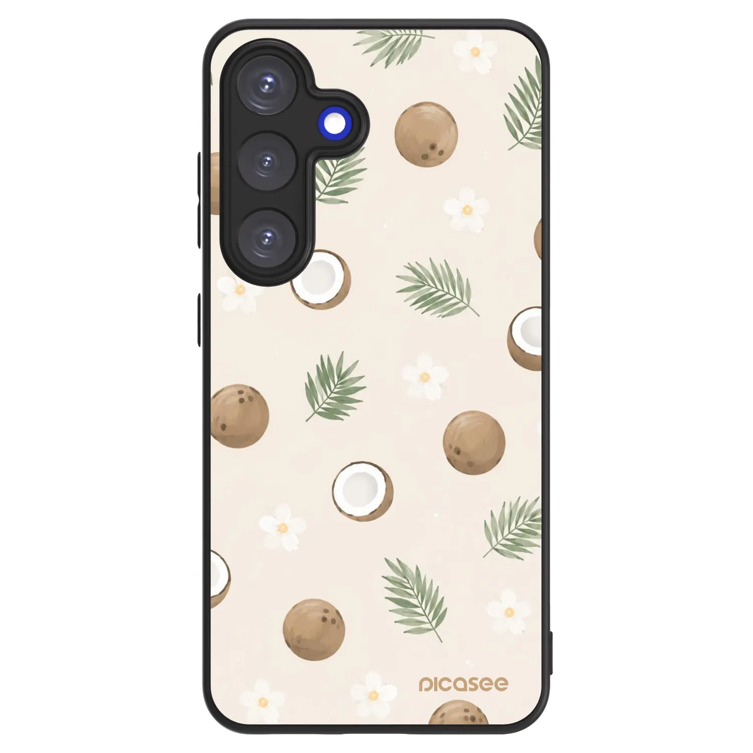 Picasee ULTIMATE CASE PowerShare für Samsung Galaxy S25 5G - Coconut Breeze