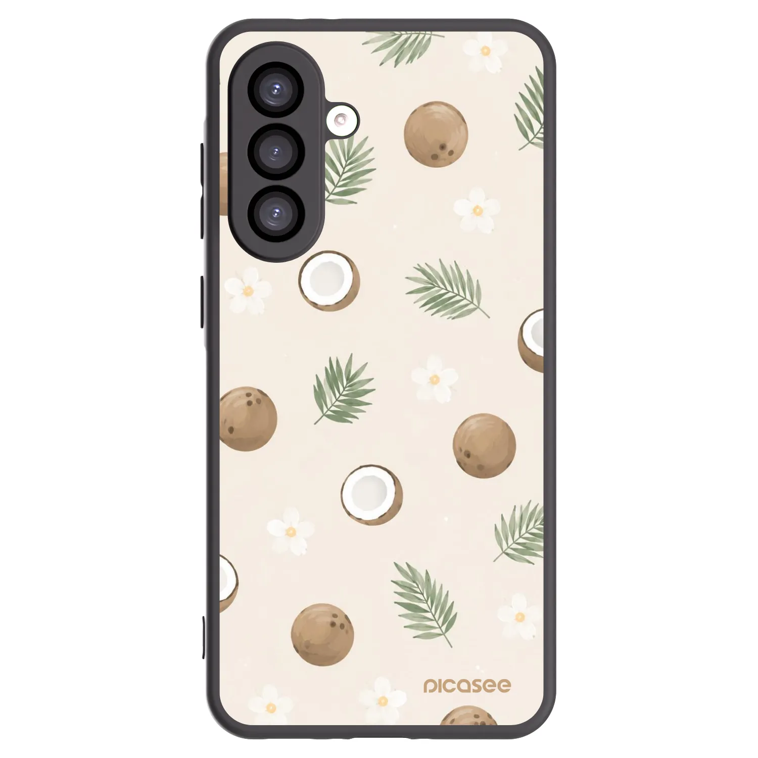 Picasee Samsung Galaxy A26 5G A266B Hülle - Schwarzes Silikon - Coconut Breeze