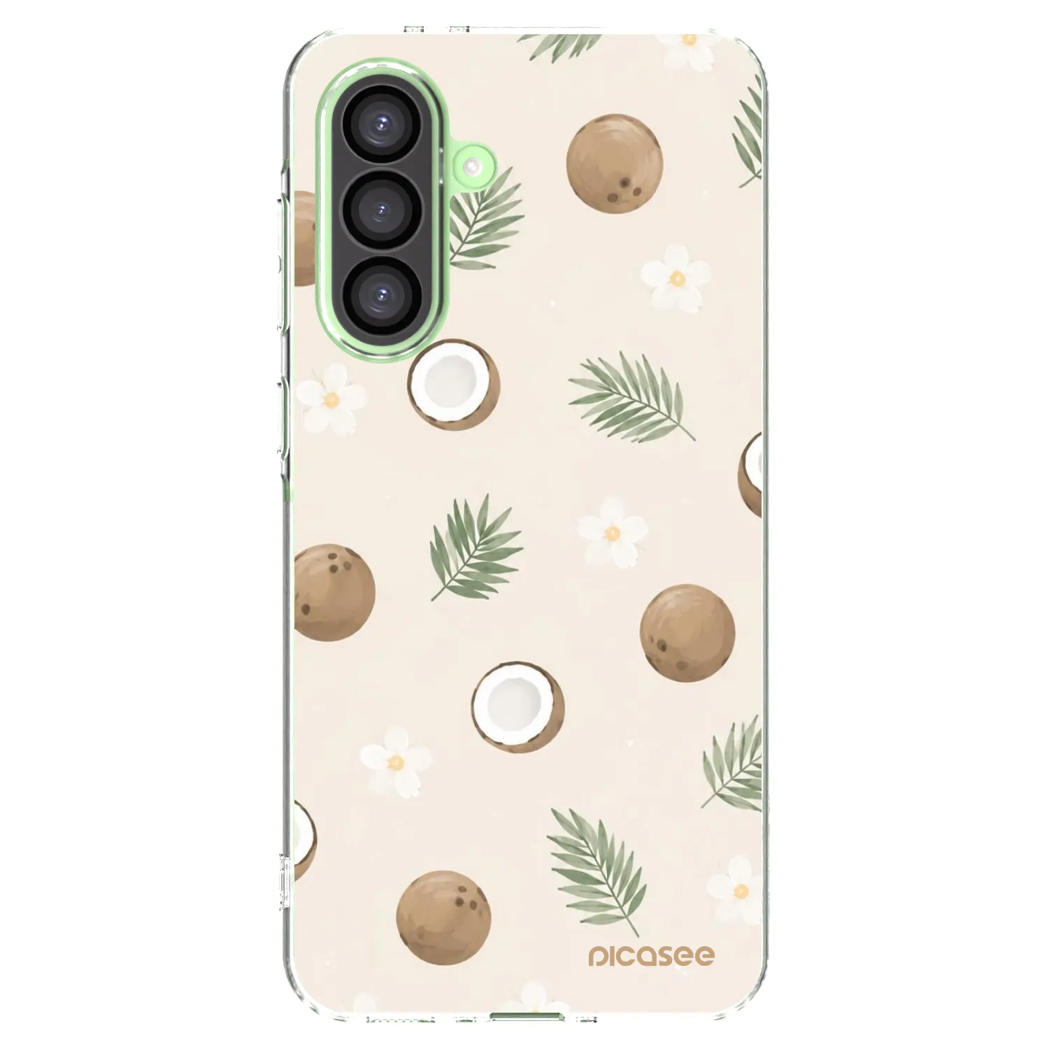 Picasee Samsung Galaxy A26 5G A266B Hülle - Transparentes Silikon - Coconut Breeze