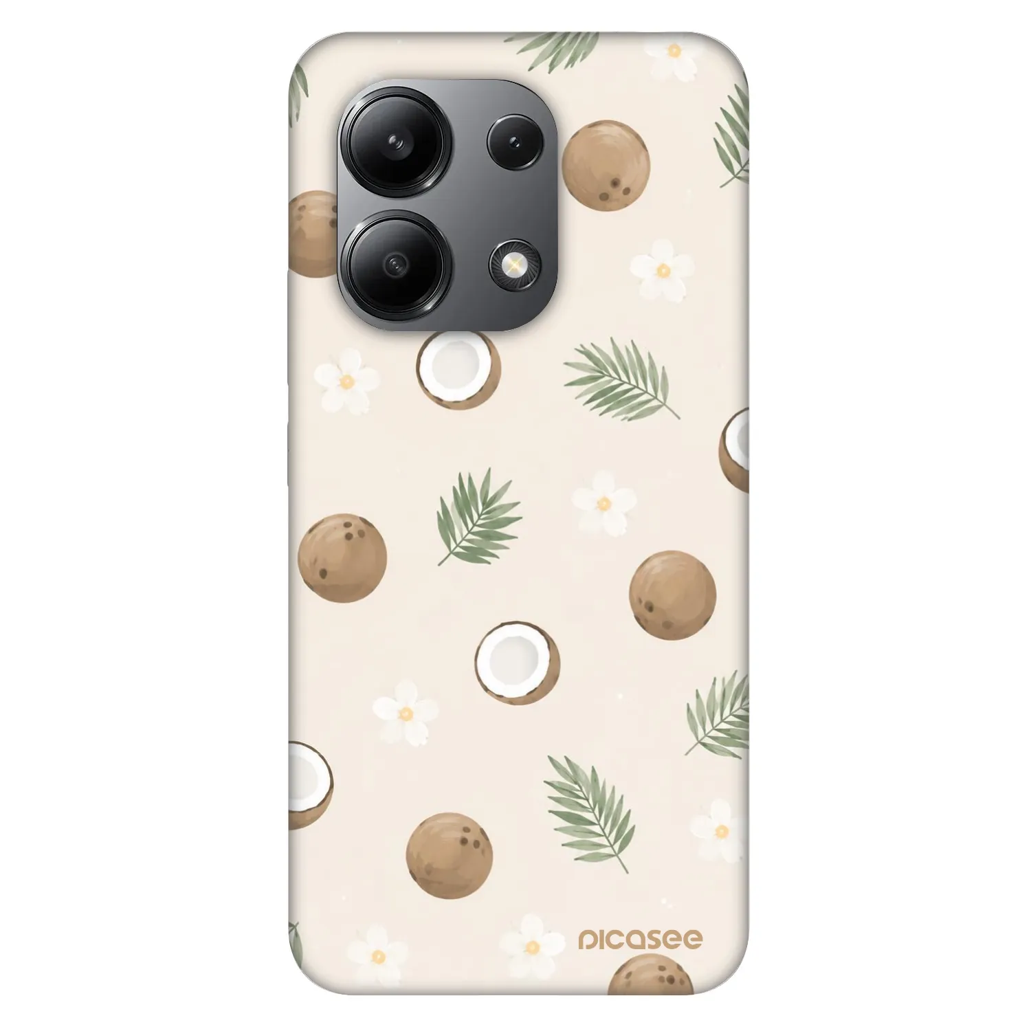 Picasee Fashion Case für Xiaomi Redmi Note 13 4G - Coconut Breeze