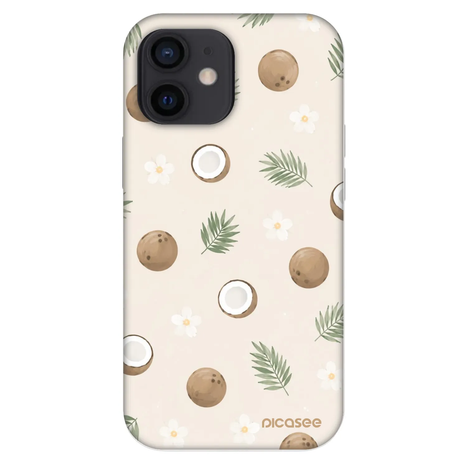 Picasee Fashion Case für Apple iPhone 12 mini - Coconut Breeze