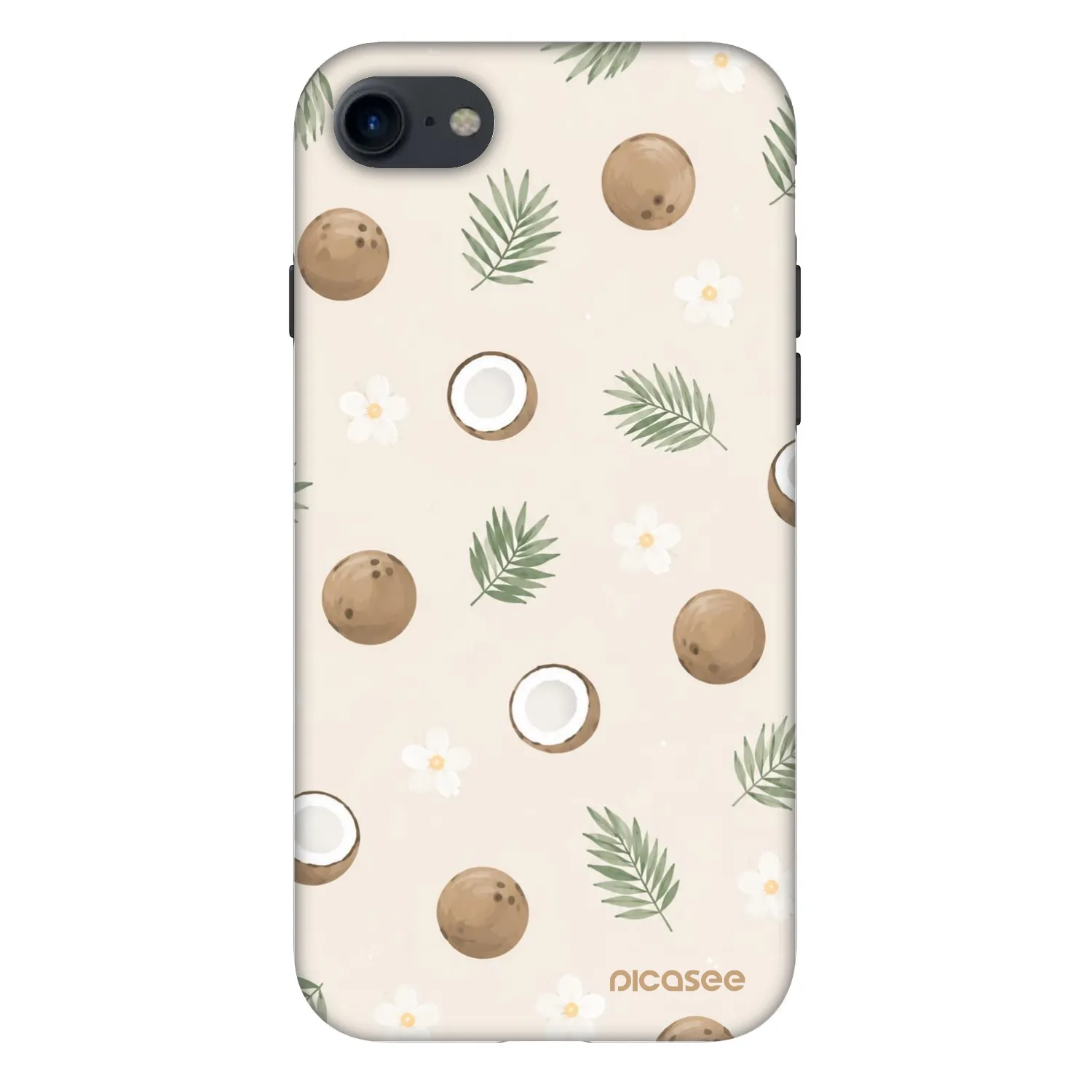 Picasee Fashion Case für Apple iPhone SE 2022 - Coconut Breeze