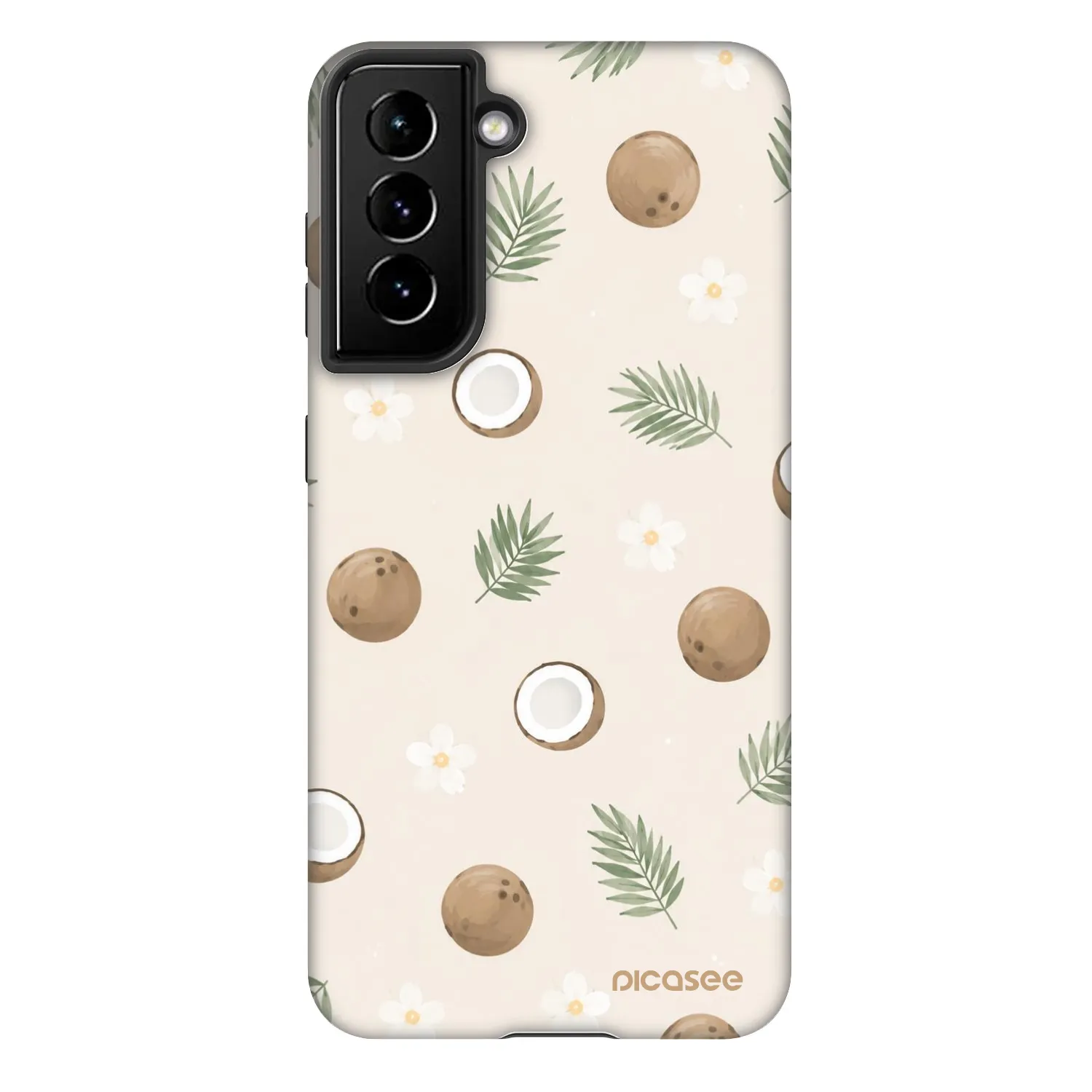 Picasee Fashion Case für Samsung Galaxy S22 5G - Coconut Breeze