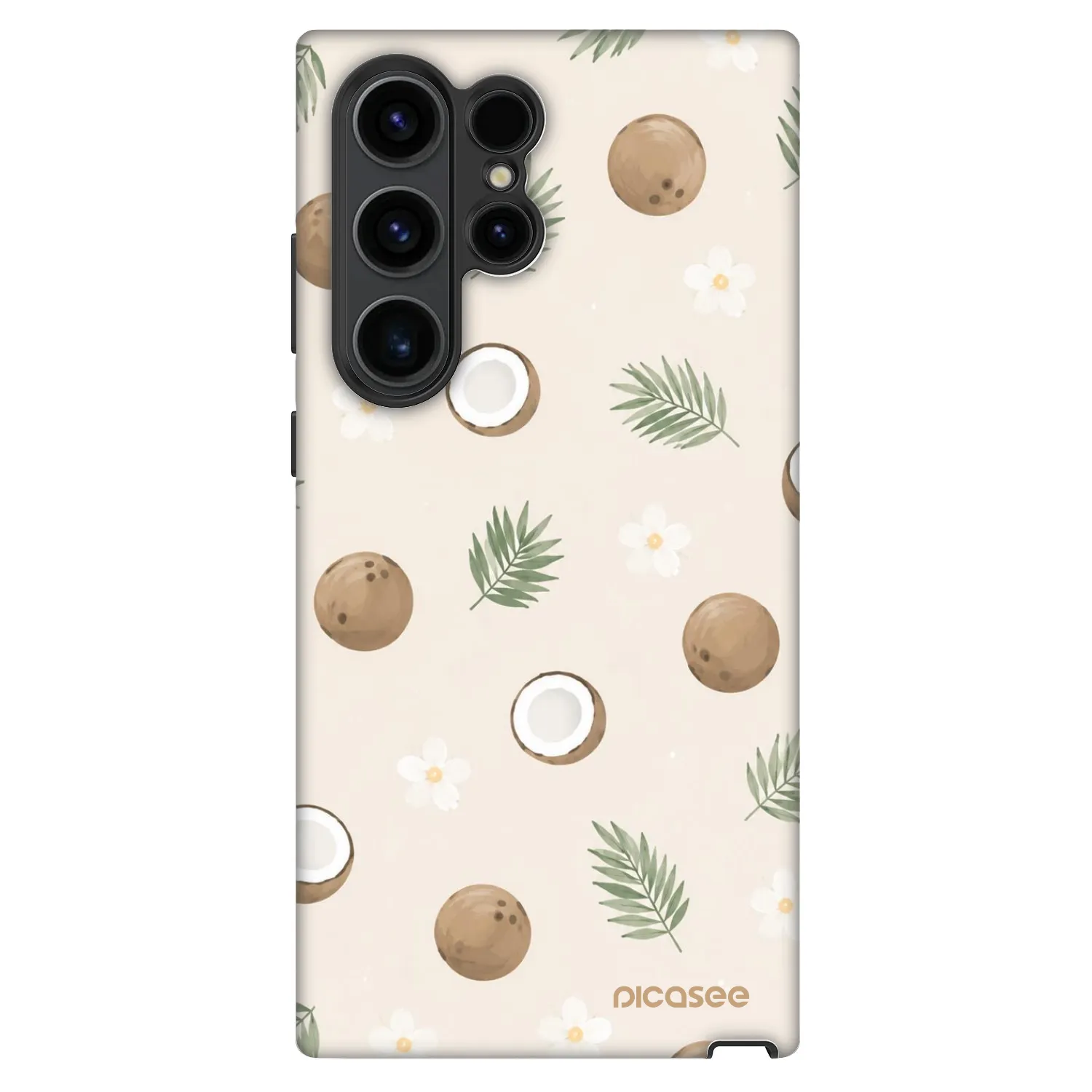 Picasee Fashion Case für Samsung Galaxy S22 Ultra 5G - Coconut Breeze