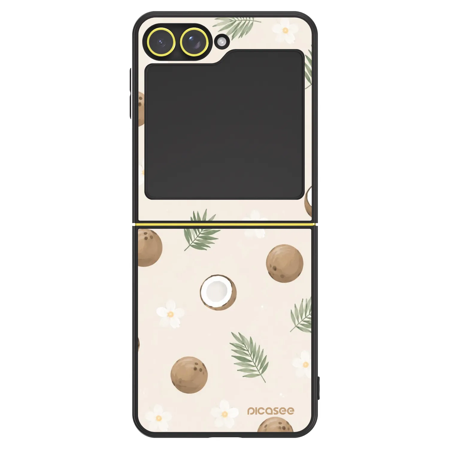Picasee ULTIMATE CASE für Samsung Galaxy Z Flip7 FE 5G - Coconut Breeze