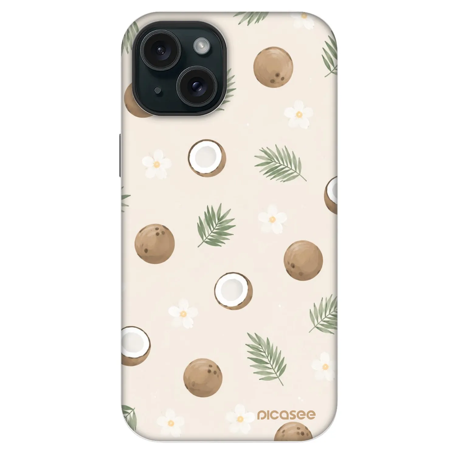 Picasee Fashion Case MagSafe für Apple iPhone 14 - Coconut Breeze