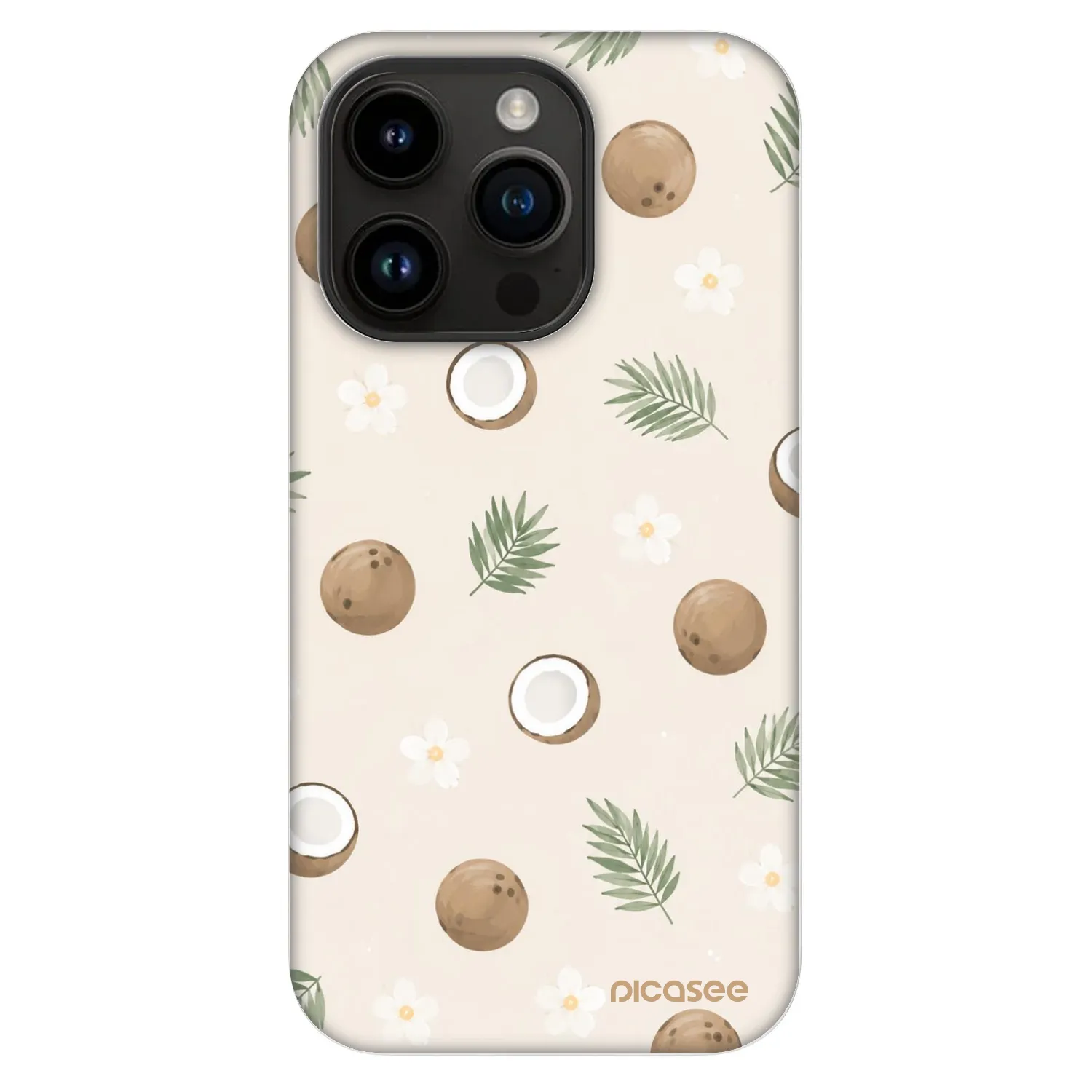 Picasee Fashion Case MagSafe für Apple iPhone 14 Pro - Coconut Breeze