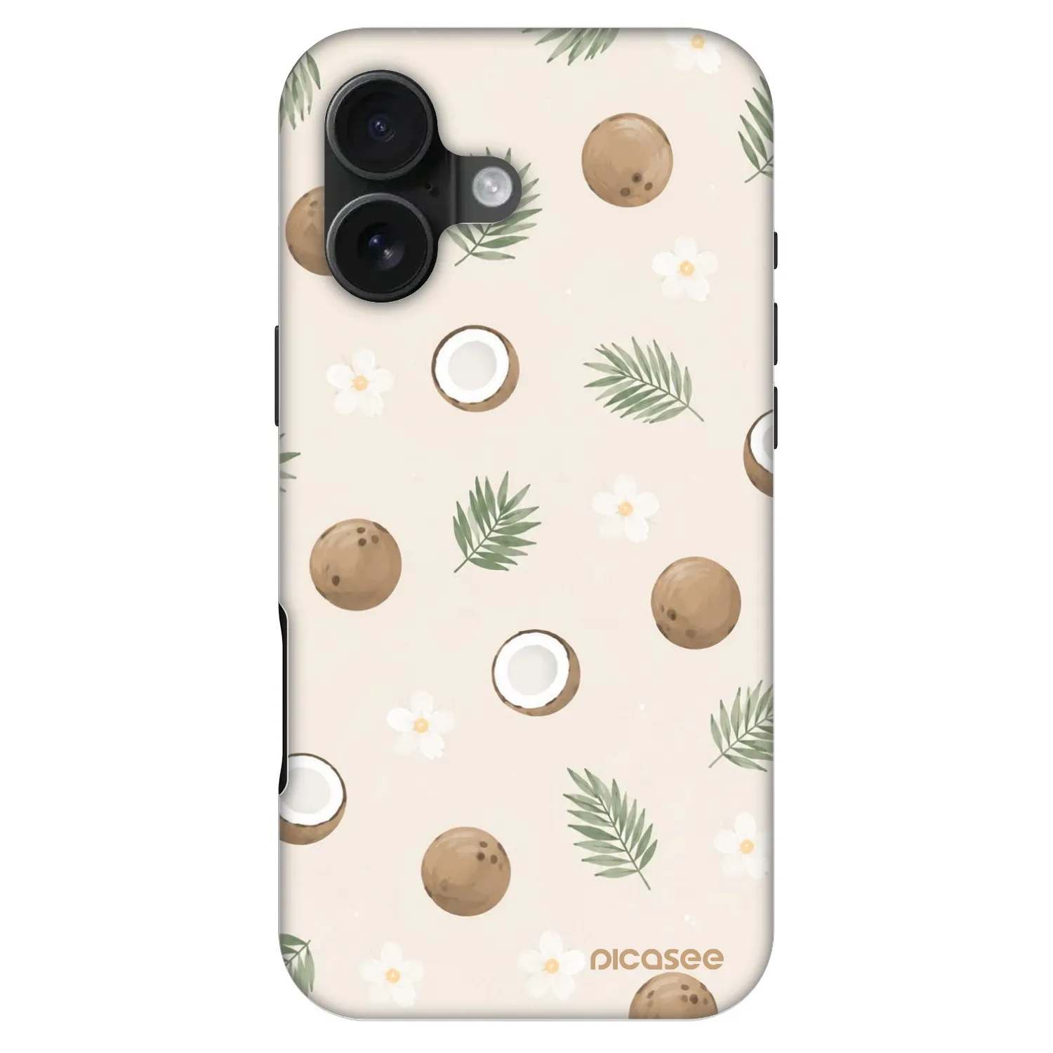Picasee Fashion Case MagSafe für Apple iPhone 16 - Coconut Breeze