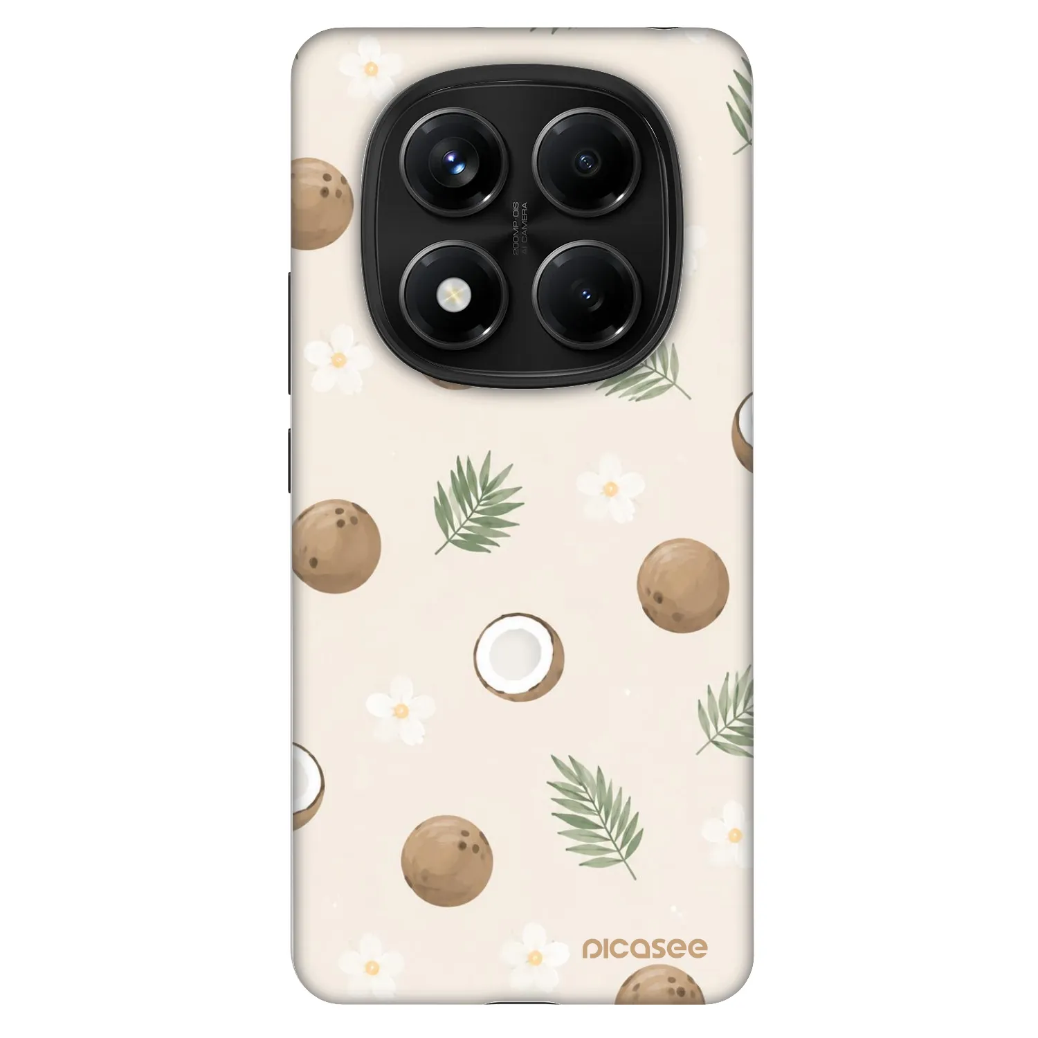 Picasee Fashion Case für Xiaomi Redmi Note 14 Pro 4G - Coconut Breeze