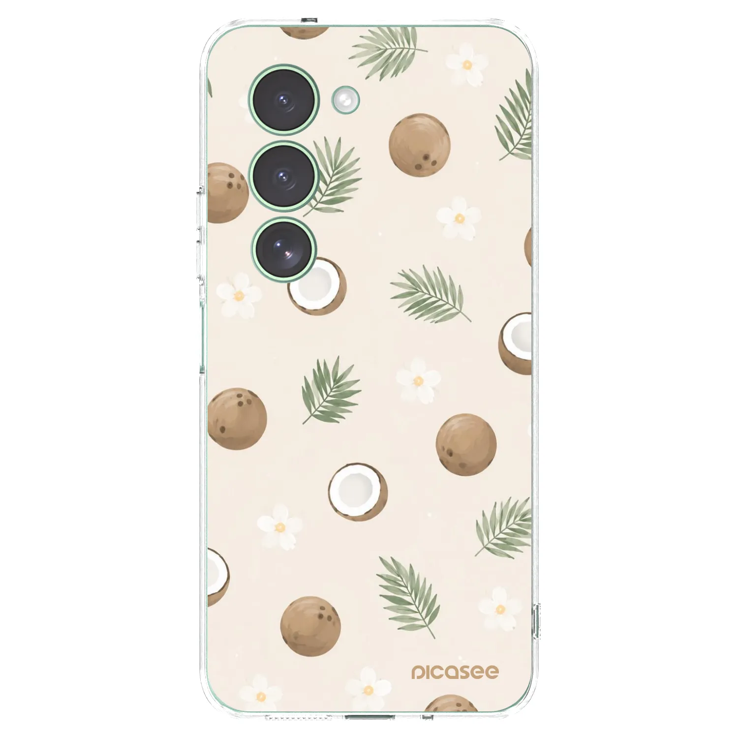 Picasee Xiaomi Redmi 15 5G Hülle - Transparentes Silikon - Coconut Breeze