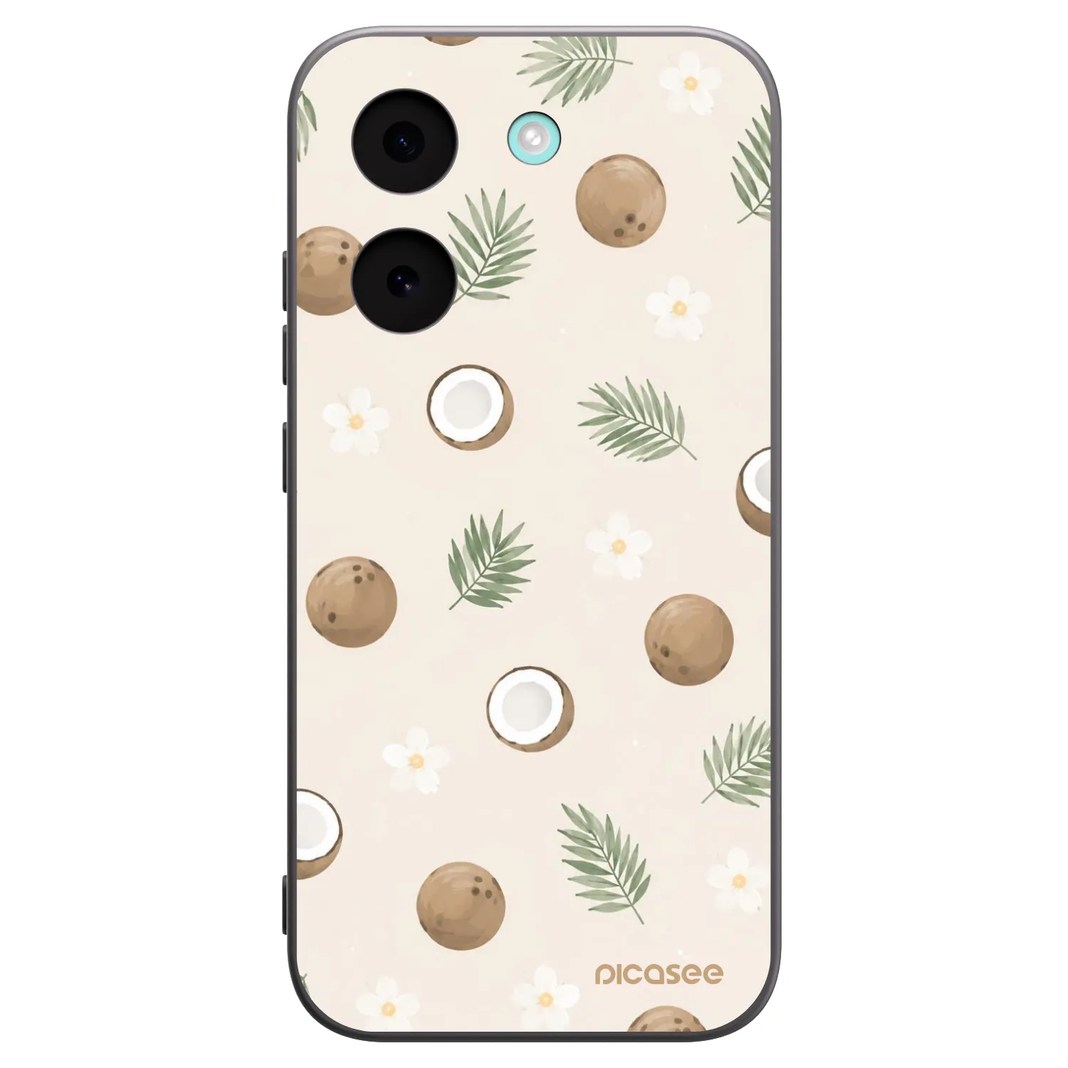 Picasee Xiaomi Poco X8 Pro Hülle - Schwarzes Silikon - Coconut Breeze