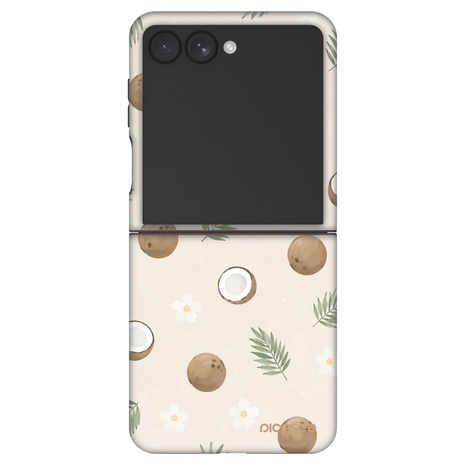 Picasee Fashion Case für Samsung Galaxy Z Flip7 5G - Coconut Breeze