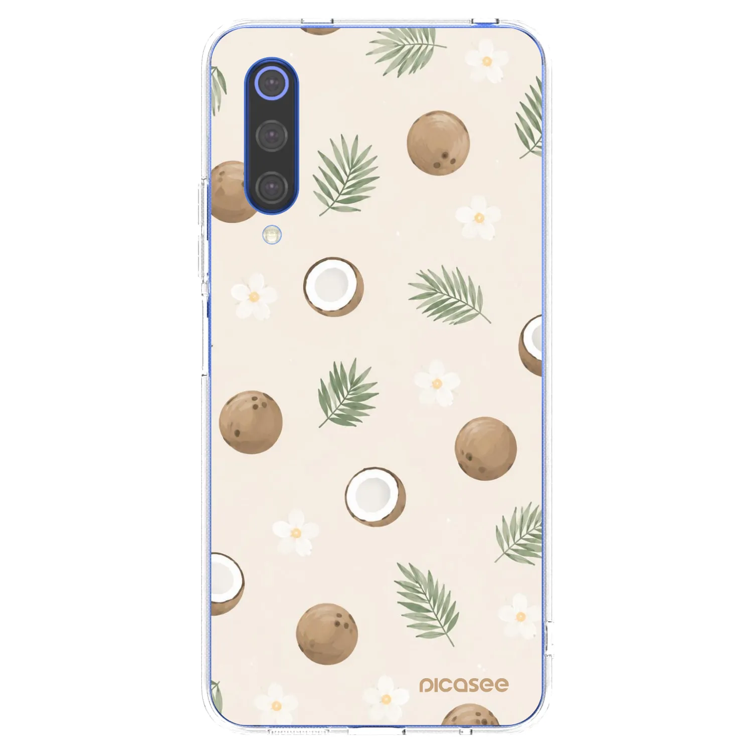 Picasee Xiaomi Mi 9 SE Hülle - Transparentes Silikon - Coconut Breeze