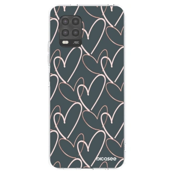 Picasee Xiaomi Mi 10 Lite Hülle - Transparentes Silikon - Viel Liebe