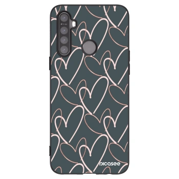 Picasee Realme 5 Hülle - Schwarzes Silikon - Viel Liebe